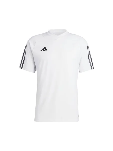 Tricou Adidas din jerseu alb