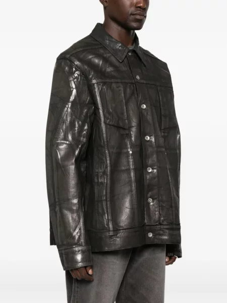 Geacă de blugi Rick Owens Drkshdw negru