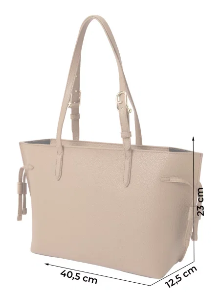Geantă de mână Furla din piele bej