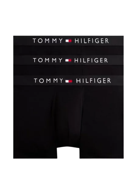 Boxeri Tommy Hilfiger cu autograf negru