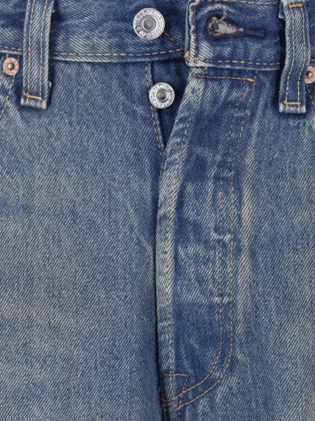 Blugi cu picior larg Levi's® evazate albastru