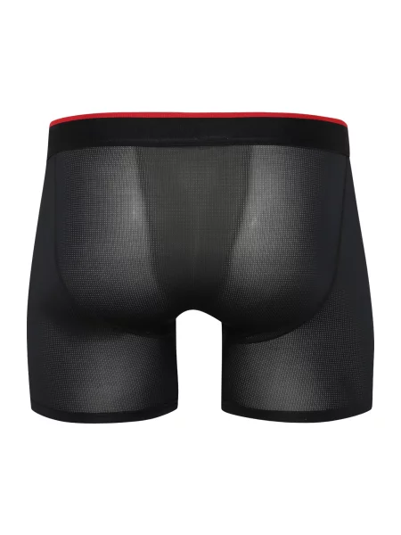 Reebok Boxeri gri deschis / roșu negru