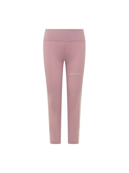 Legginsy Palm Angels na siłownię różowe