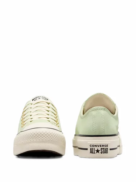Decupat hanorac cu fermoar Converse clasic cu tepi albastru