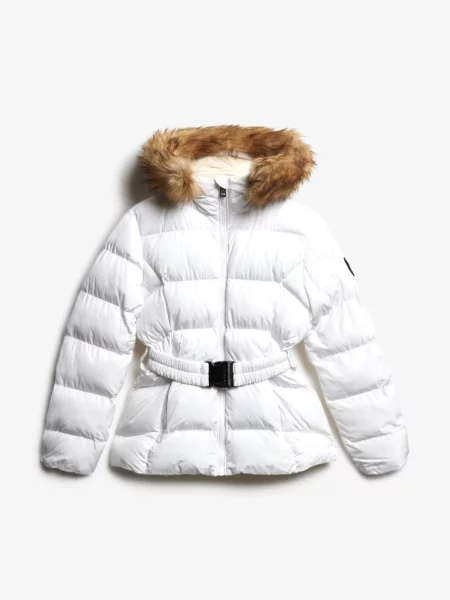 Superdry & Co Geacă de iarnă Fuji' alb