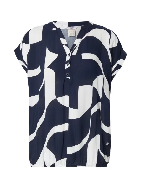 ZABAIONE Bluza mornarsko plava bijela