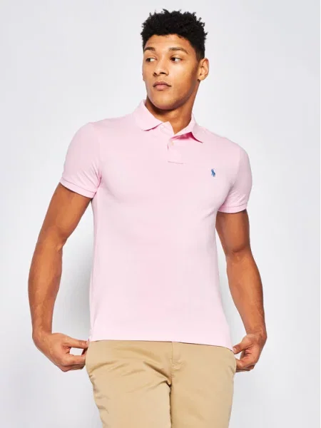 Polo Ralph Lauren Polo marškinėliai Core Replen rožinė