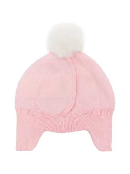 Czapka dziecięca Moschino różowa
