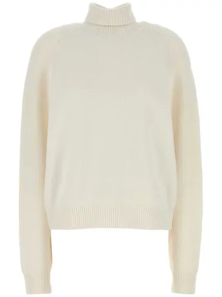 Pulover Fendi cu broderie alb