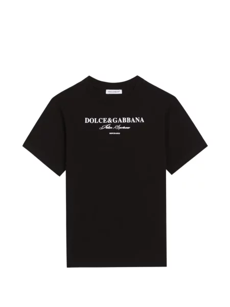 Koszulka dziecięca Dolce And Gabbana czarna