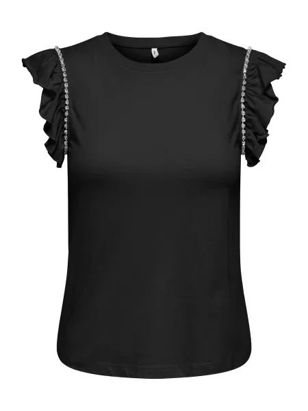 ONLY Top ONLPETRA' negru
