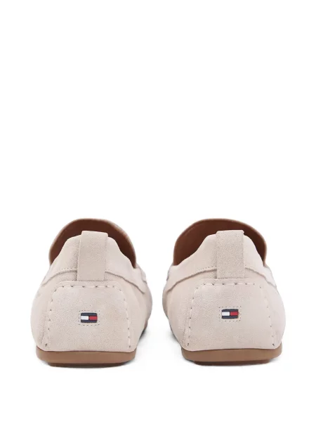 Pantofi loafer Tommy Hilfiger din piele de căprioară