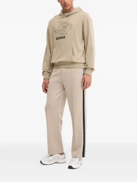 Pantaloni Guess cu dungi alergare