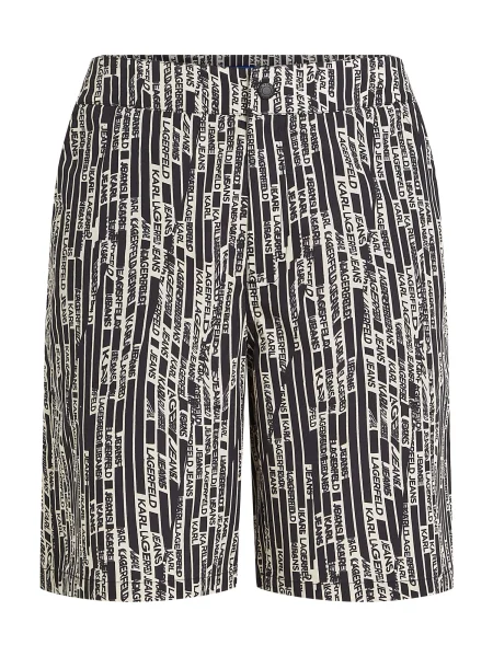 KARL LAGERFELD JEANS Pantaloni crem negru