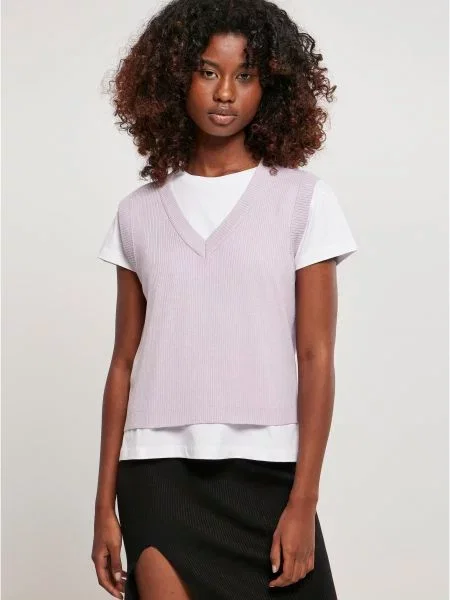 Kamizelka Urban Classics wsuwana szara