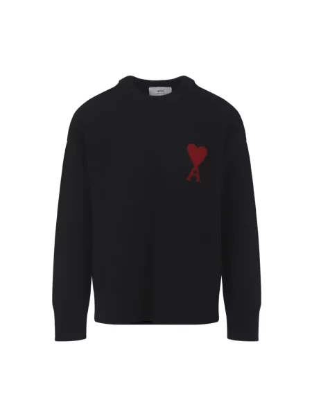 Bluza Ami Paris wełniana czarna