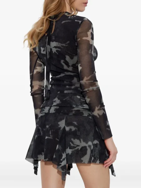Bluză Misbhv cu imagine cu model camuflaj negru