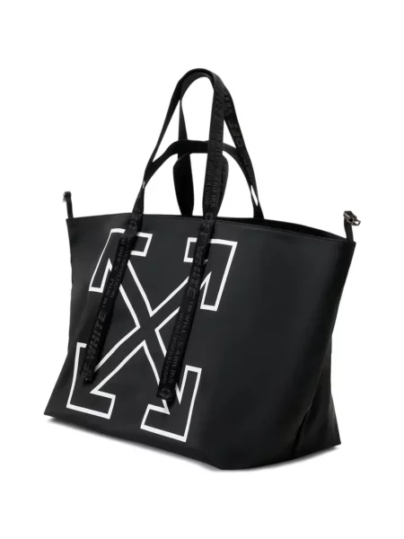 Shopper táska Off-white fehér