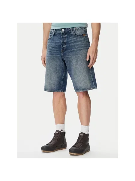 G-Star Raw Farmer rövidnadrág Deeggie kék