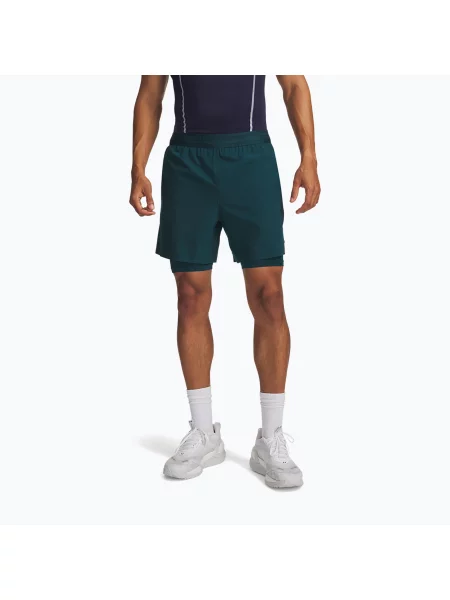 Pantaloni scurți de antrenament pentru bărbați Under Armour Vanish Elite Shorts arden green/arden green verde