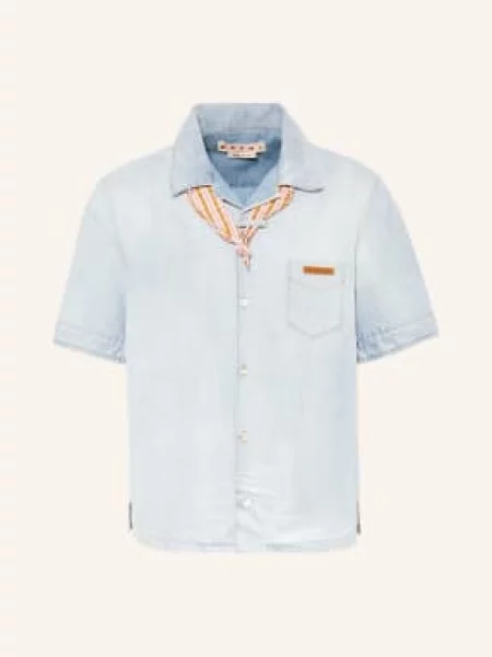 Marni Koszula Dżinsowa O Kroju Comfort Fit blau