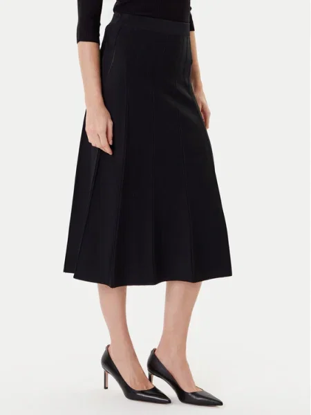 TWINSET Fustă midi negru