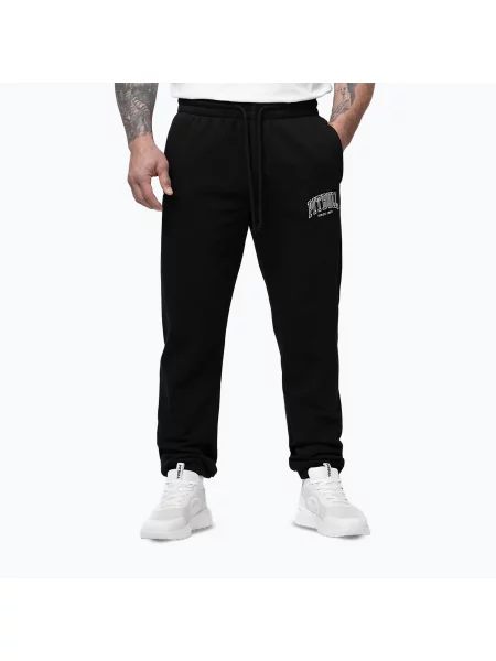 Pantaloni pentru bărbați Pitbull Badger Track black negru