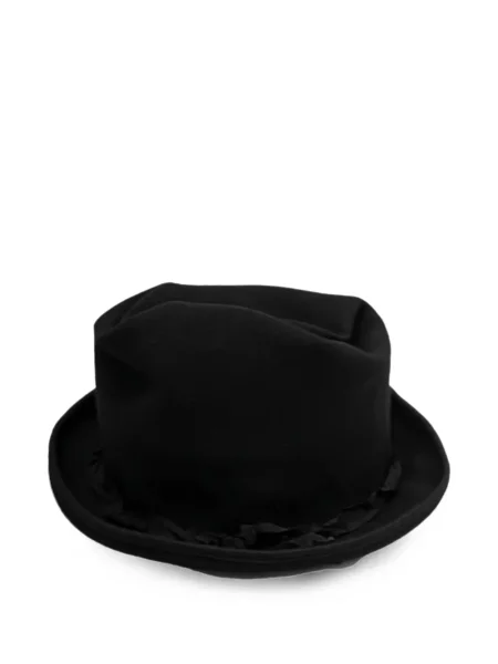 Pălărie Yohji Yamamoto cu volane negru