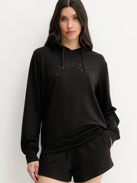 Guess bluză LUCIA negru