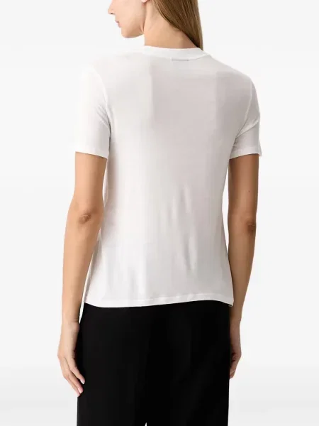 Póló Armani Exchange autogrammal fehér