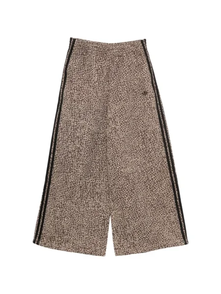 Pantaloni Adidas alergare maro
