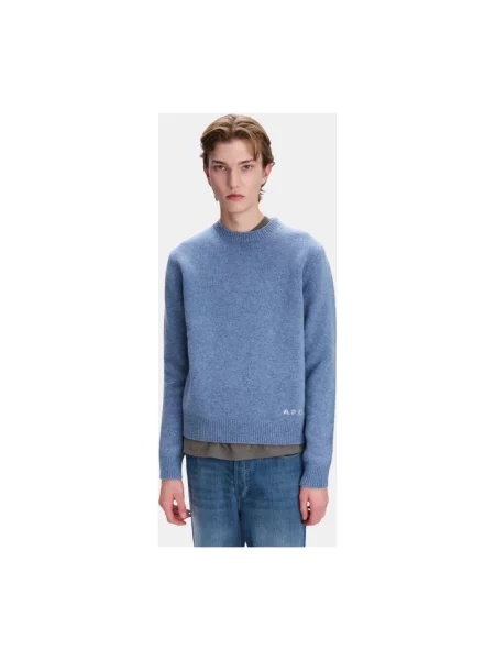 Sweter A.p.c. niebieski