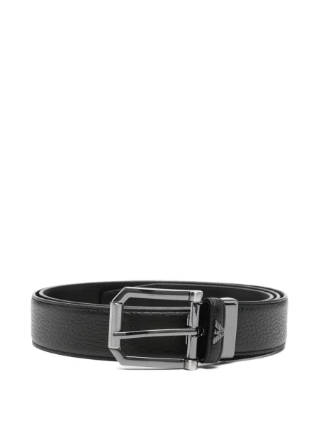 Curea Emporio Armani din piele negru