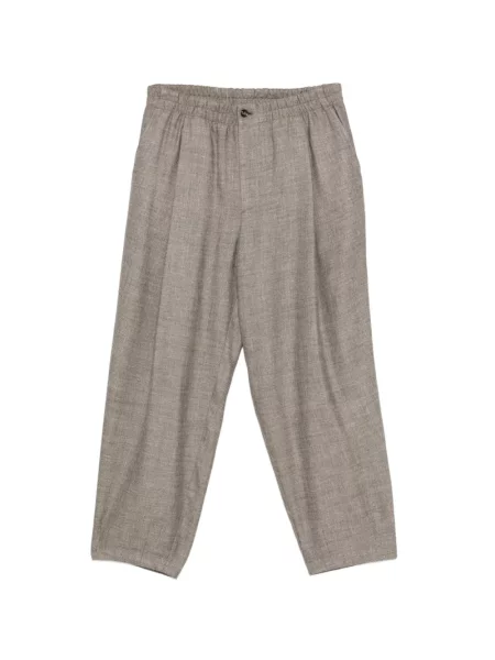 Pantaloni Giorgio Armani maro