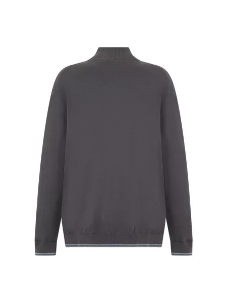Sweter Boss szary