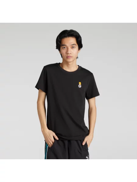 Koszulka unisex NEKOSAN x HOOPS DYLAN Graphic z krótkim rękawem czarna