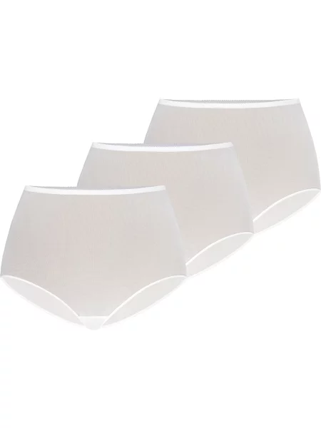 TEYLI Spodnje hlače Retro off-bela / naravno bela