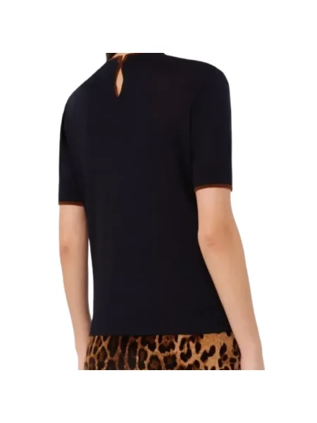 Sweter Max Mara wełniany niebieski