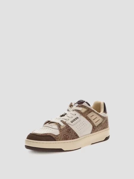 Повседневные кроссовки Guess бежевые