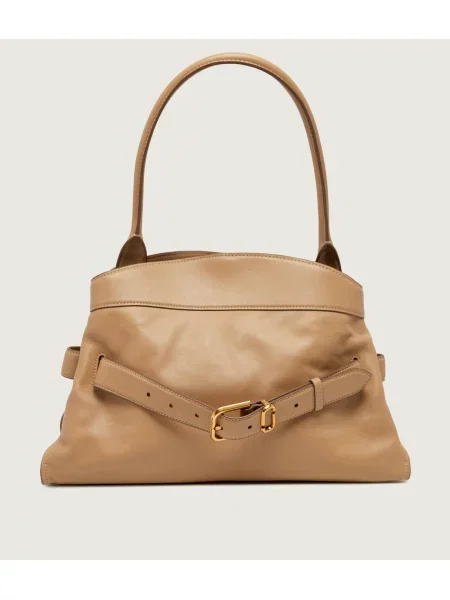 Marc Jacobs De piele geantă shopper The Dakota bej
