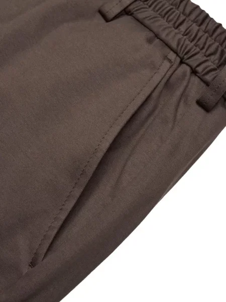 Pantaloni Valenza conici maro