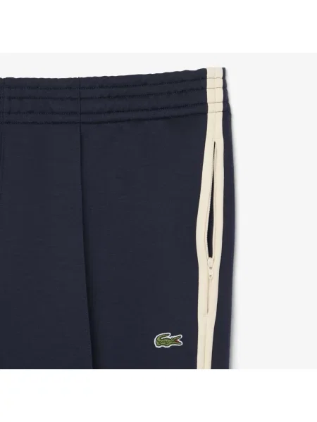 Lacoste Spodnie Dresowe Made In France granatowe