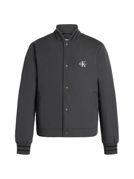Calvin Klein Jeans Geacă de primăvară-toamnă închis gri