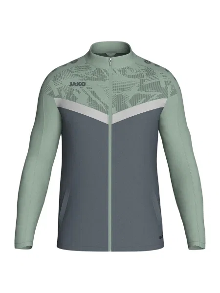 JAKO Sportska jakna / tamo / zelena siva