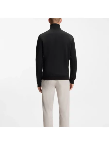 BOSS Orange bluza gładka czarny