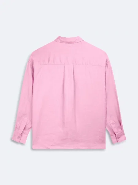 Лляна Сорочка повсякденна LTB Jeans рожевий
