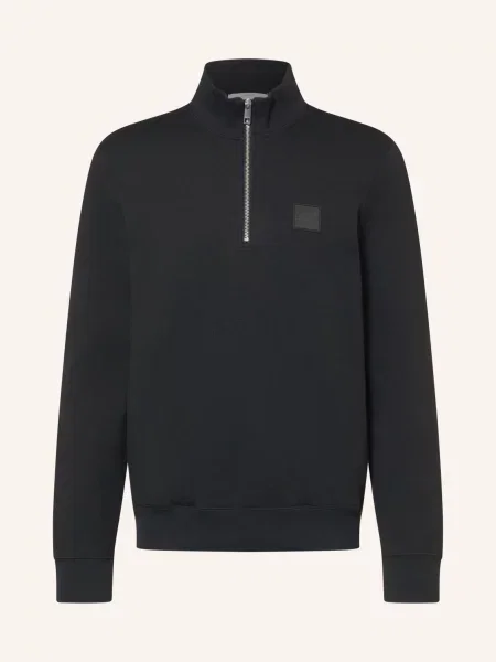 Calvin Klein Mikina S Límcem Troyer černá