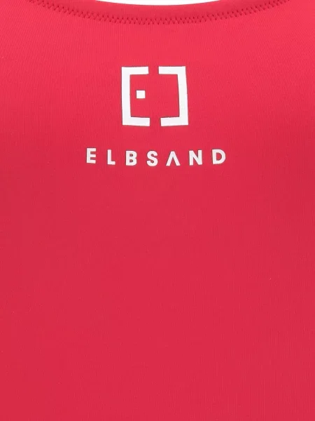 Elbsand Costum de baie întreg roșu alb
