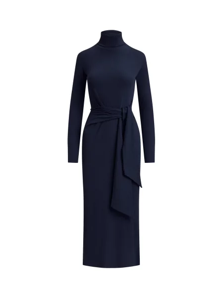 Lauren Ralph Lauren Petite Rochie tricotat noapte albastru