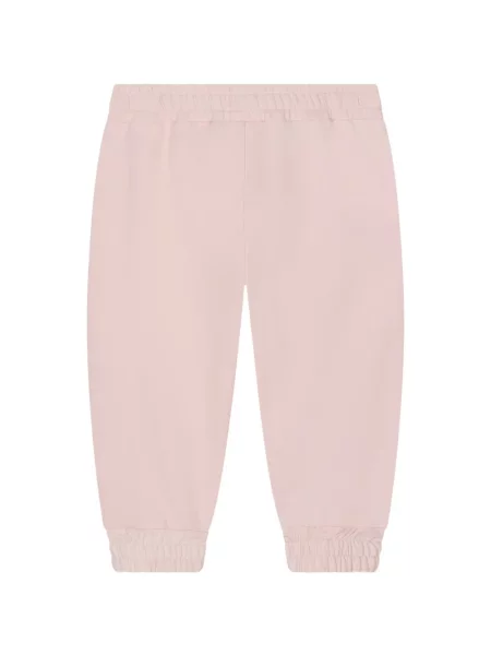 Dětské kalhoty Dolce & Gabbana růžové